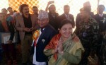 फल्गुनन्द, लाफयङ बहुभाषिक पाठशाला एक चिनारी