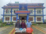 लागुऔषध गाँजा सहित ३ जना पक्राउ 