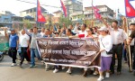 धरानका कुलमानलाई हटाइएको विरोधमा प्रदर्शन