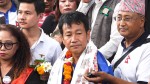 दार्चुलामा पुल उद्घाटन गरेर काठमाडौं फर्किए हर्क साम्पाङ