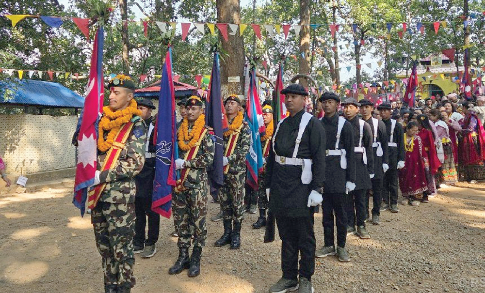 धरानमा ऐतिहासिक गढी र एकीकरणको स्मरण गर्दै पदयात्रा