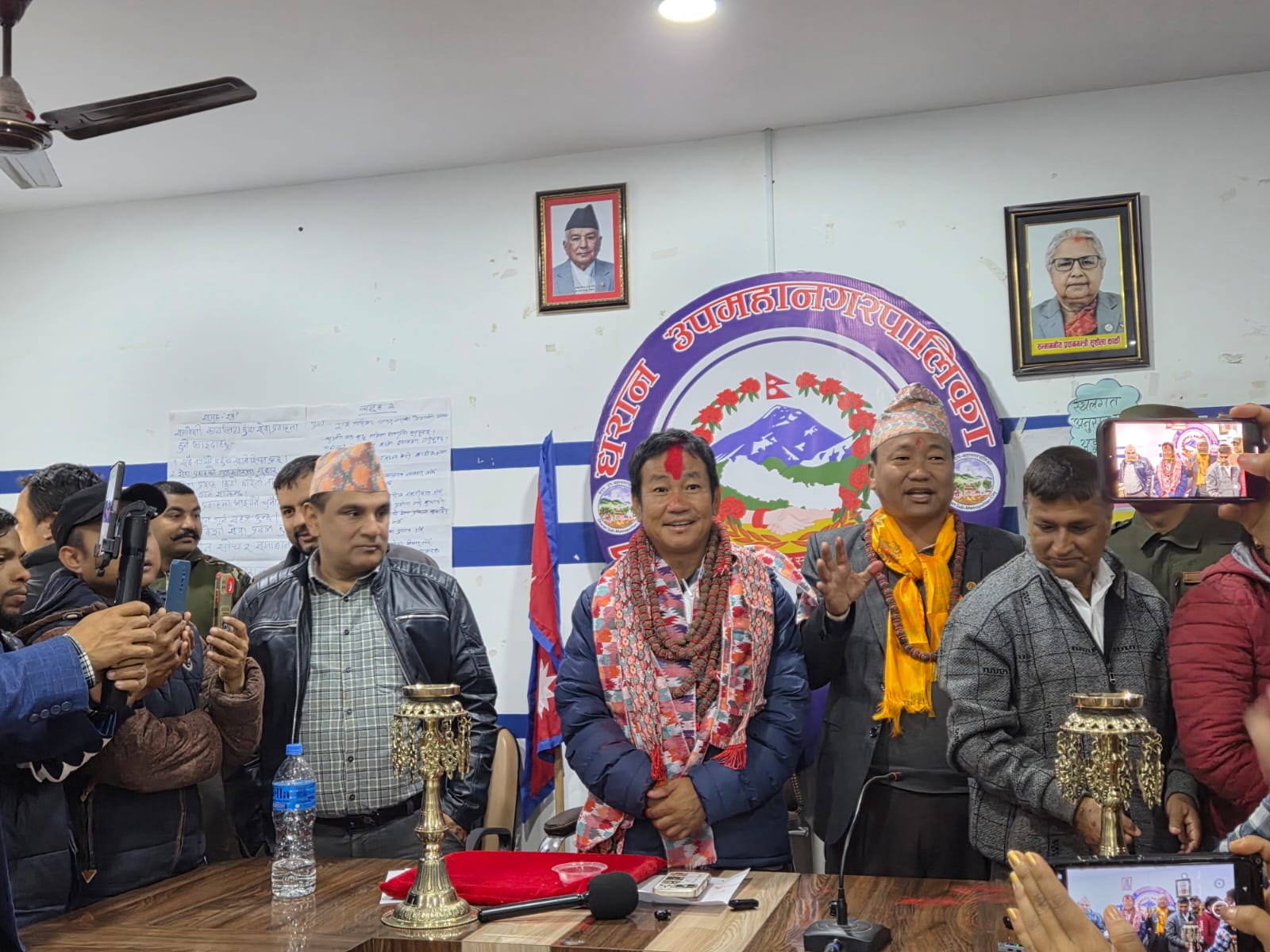 धरानका मेयर हर्क साम्पाङले राजीनामा दिएर चुनावमा होमिए