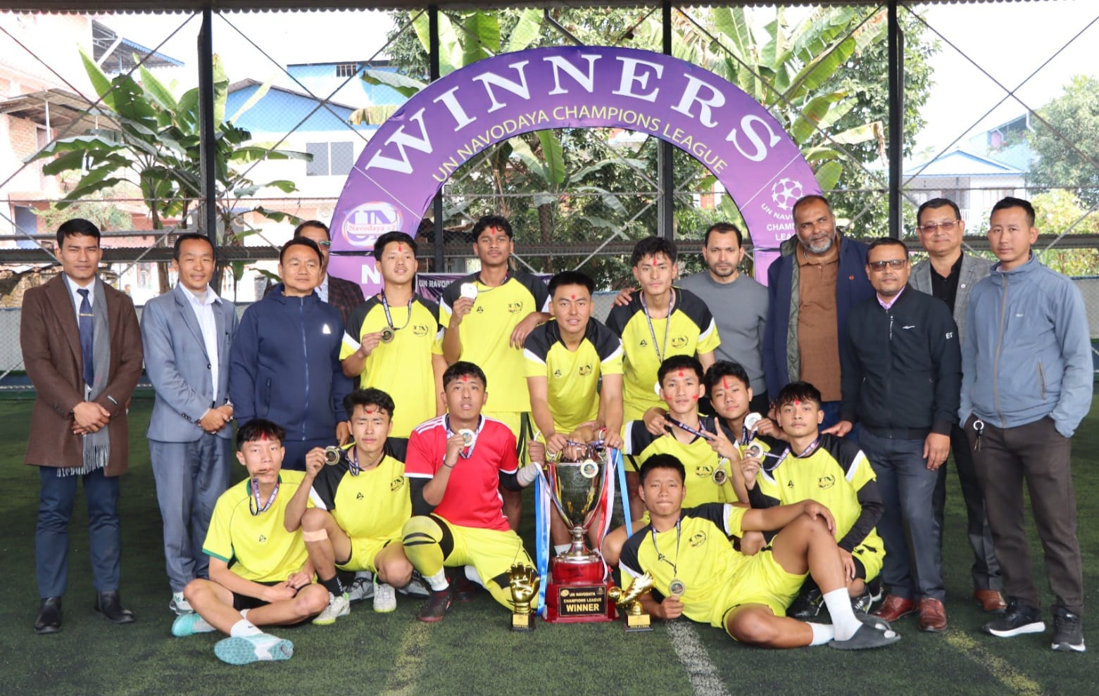 युएन/नवोदय च्याम्पियन्स लिग भव्यताका साथ सम्पन्न