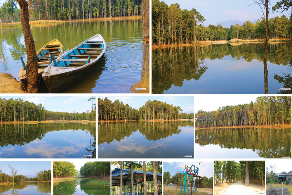 सुनसरीको रास ताल: पर्यटकको रोजाइमा