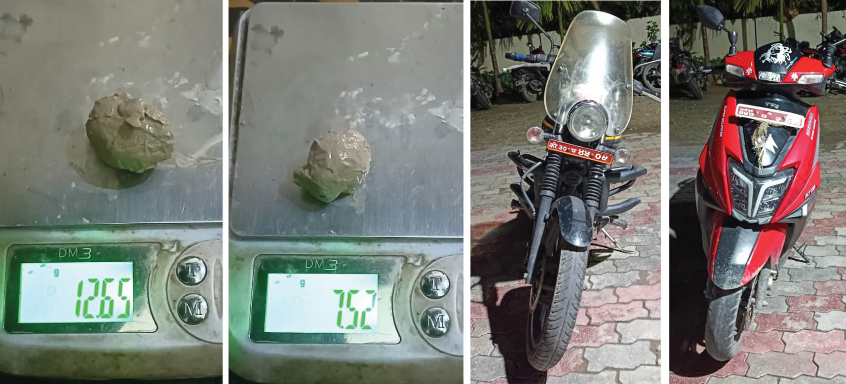 धरानका युवा ब्राउन सुगरसहित समातिए, मोटरसाइकलको हेण्डिलको प्वाँलमा भेटियो ब्राउन सुगर