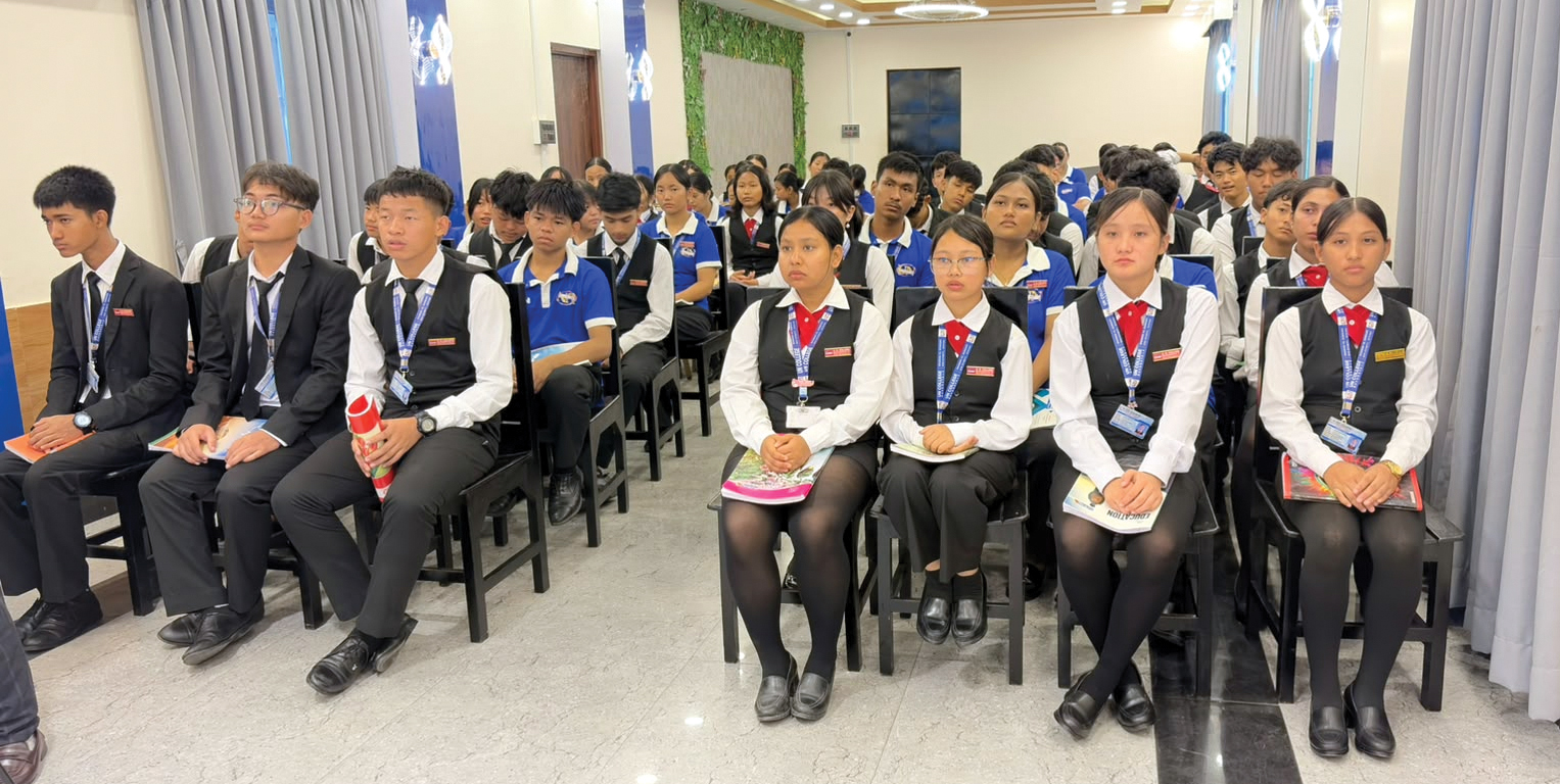 धरानको युएन, नवोदय कलेजमा विद्यार्थीलाई आर्थिक तथा वित्तीय अपराधका घटनाप्रति सचेतना