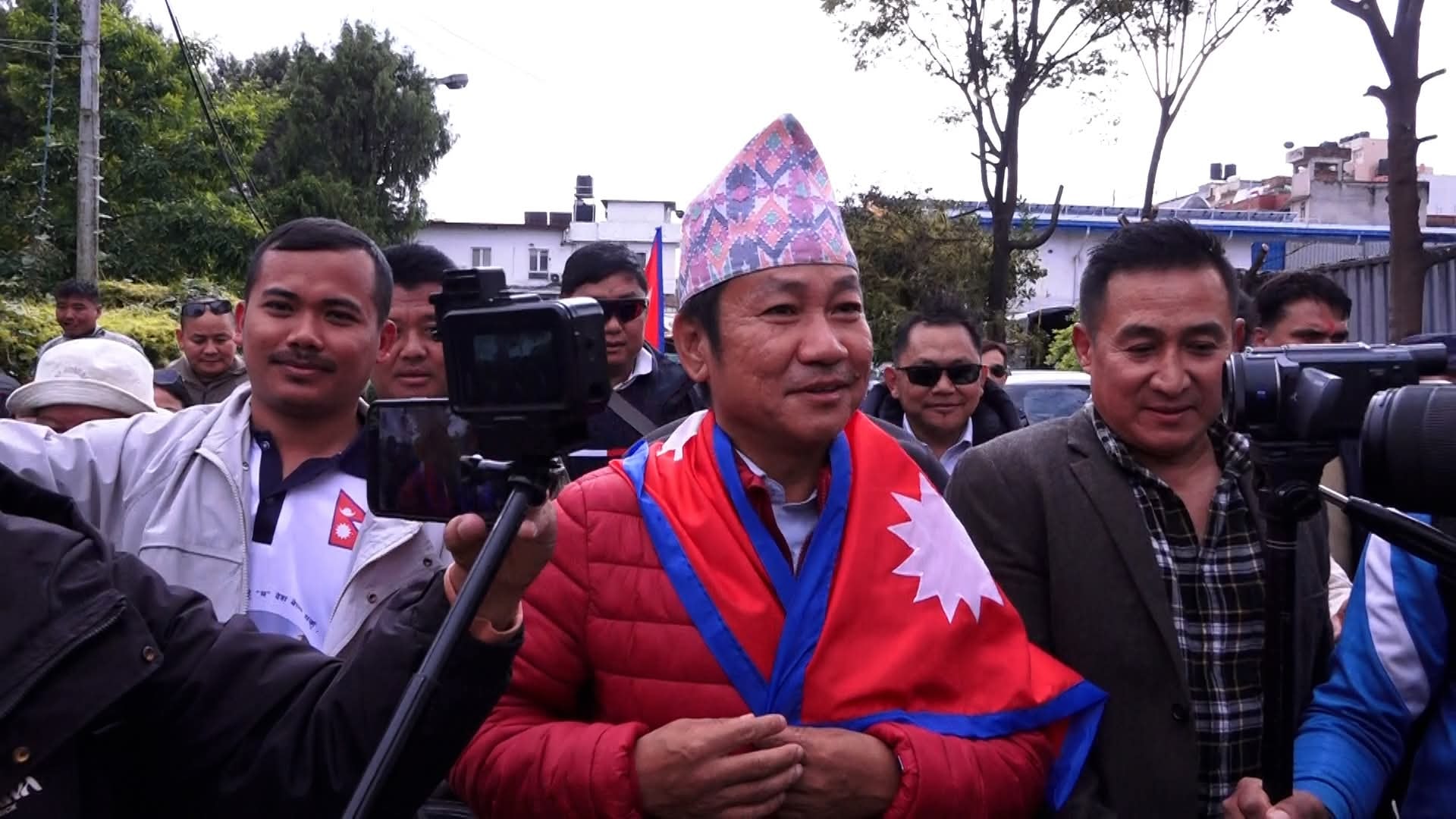 हर्क साम्पाङ सुनसरी १ बाट चुनावमा उठ्ने