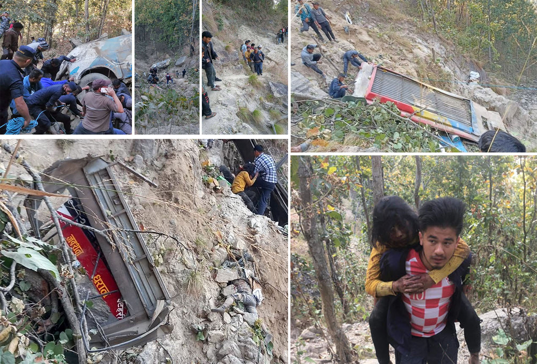 संखुवासभामा कहालीलाग्दो दुर्घटना, कालोपत्रे सडकमै ड्राइभरले स्टेरिङ नघुमाउँदा दुर्घटना, साहुजी आफैले चलाएका थिए बस