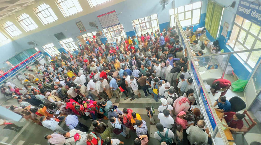 धरानको बीपी प्रतिष्ठानमा बिरामीको चाप 