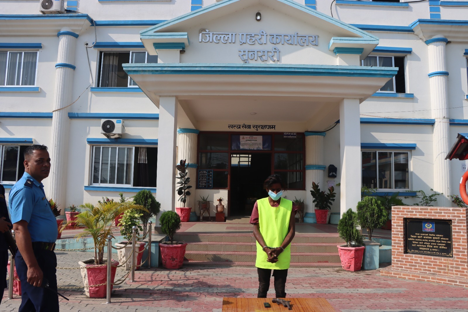 सुनसरीबाट कटुवा पेस्तोलसहित २५ वर्षीय सजाद अन्सारी पक्राउ